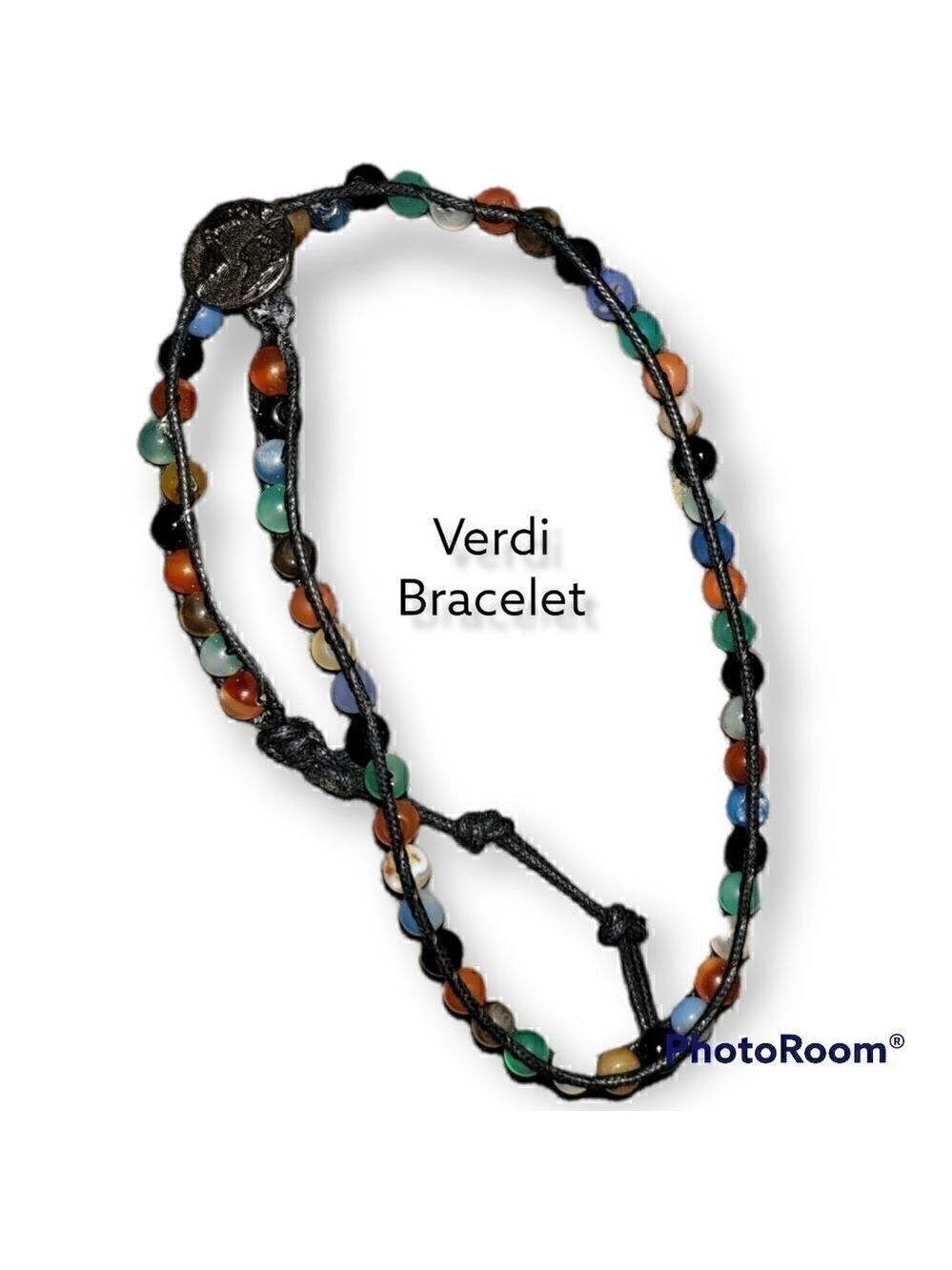 Verdi Agate Bracelet Wrap #B87